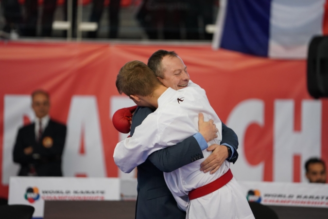 Dominik Dziuda - Mistrz Świata w karate WKF (Santiango 2019) Dominik Dziuda - Mistrz Świata w karate WKF (Santiango 2019)