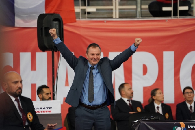 Dominik Dziuda - Mistrz Świata w karate WKF (Santiango 2019) Dominik Dziuda - Mistrz Świata w karate WKF (Santiango 2019)