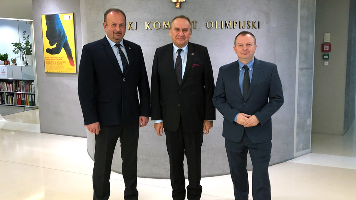 WIZYTA W POLSKIM KOMITECIE OLIMPIJSKIM