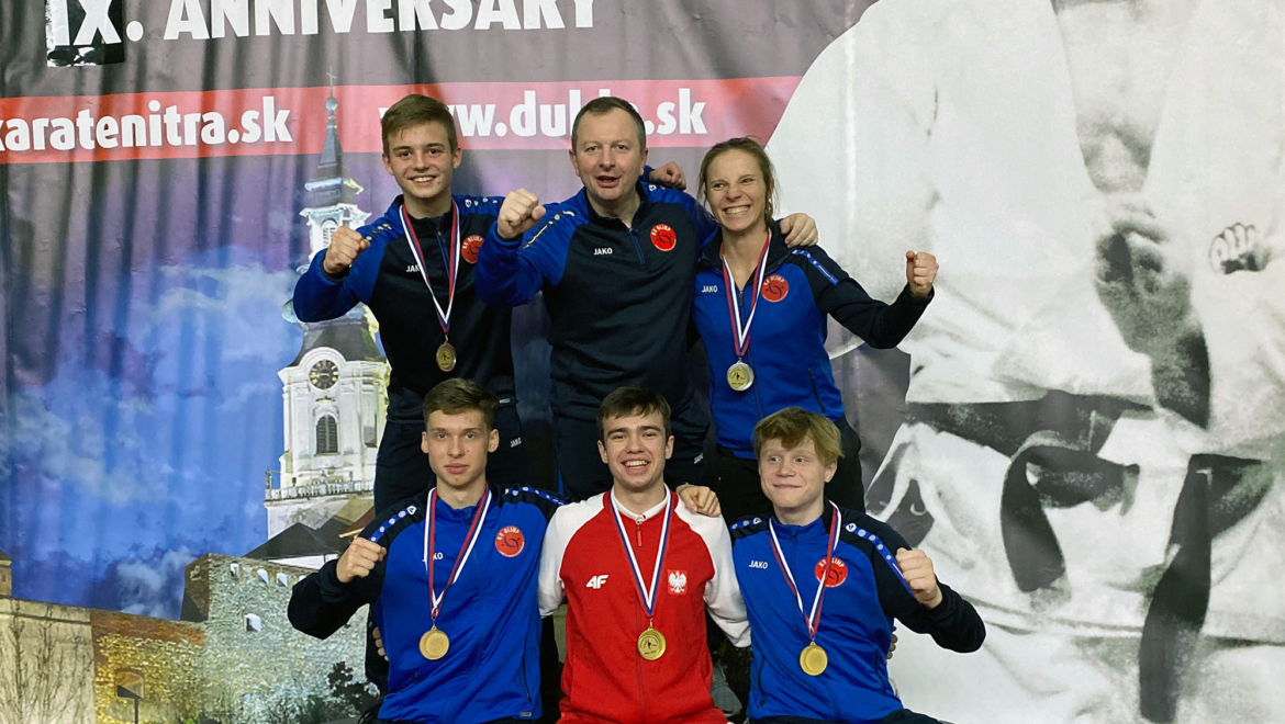 RUDOLF FARMADIN MEMORY CUP – NITRA 2019 – 5 zawodników – 5 medali – 5 miejsce w klasyfikacji generalnej