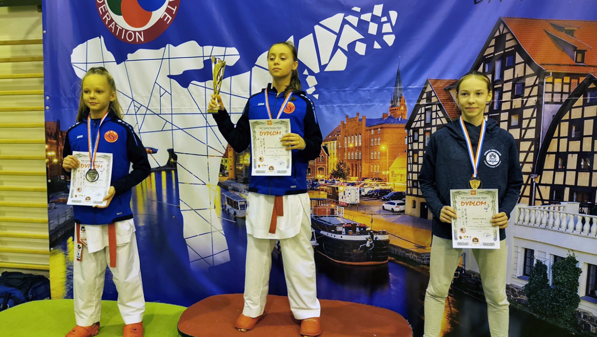 SUKCESY MŁODYCH ZAWODNIKÓW OLIMPU – CENTRAL EUROPE OPEN BYDGOSZCZ 2020
