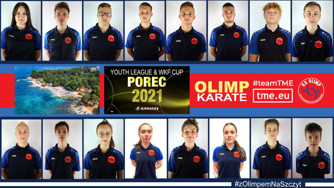 16 ZAWODNIKÓW OLIMPU WYSTĄPI W ŚWIATOWEJ LIDZE KARATE – POREĆ 2021