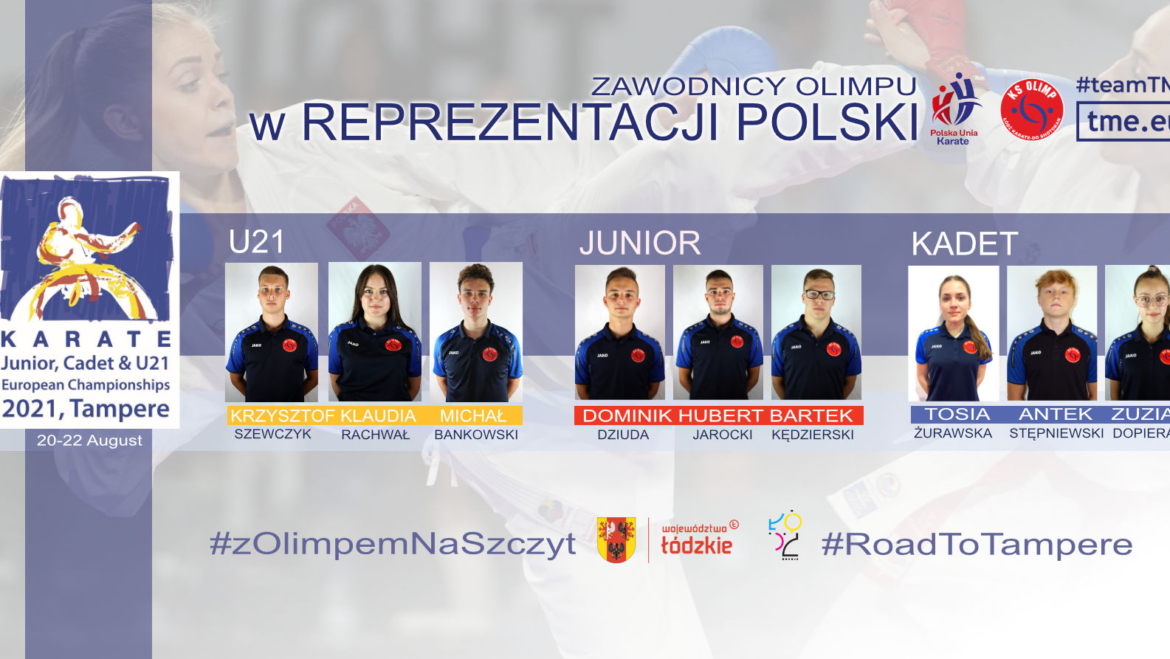 ZAWODNICY OLIMPU W KADRZE POLSKI NA MISTRZOSTWA EUROPY