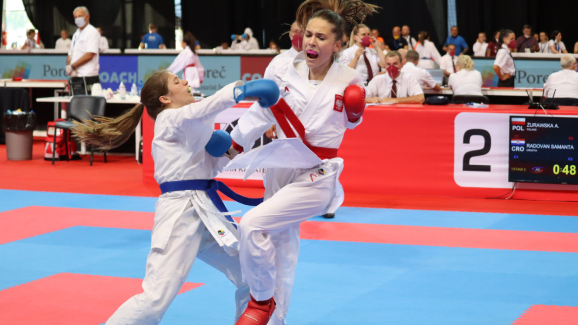 TRZY PIĄTE MIEJSCA , JEDNO SIÓDME – YOUTH LEGUE & WKF CUP – POREĆ 2021