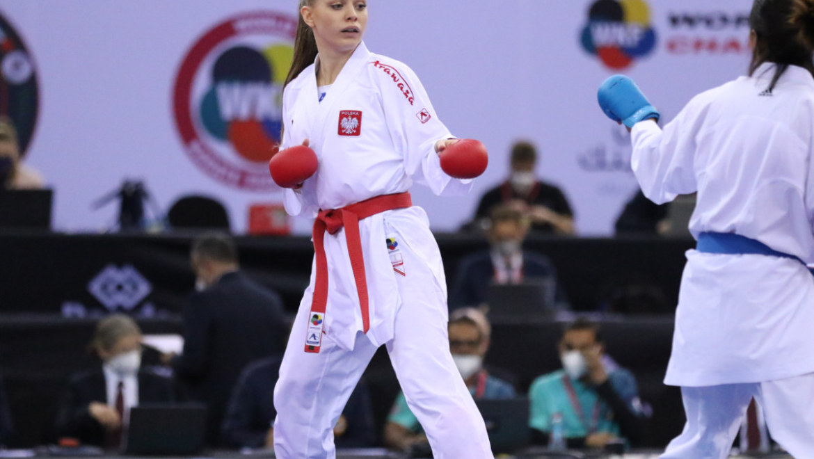 MISTRZOSTWA ŚWIATA W KARATE – DUBAI 2021 – WRACAMY BEZ SUKCESÓW !