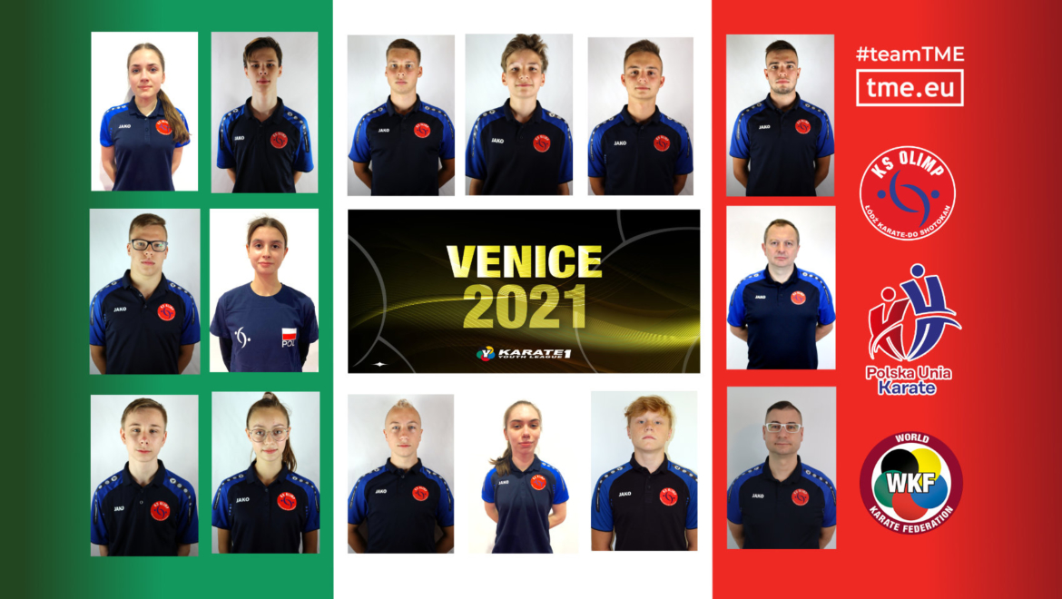 YOUTH LEAGUE & VENICE CUP 2021 – 15 OSOBOWA EKIPA OLIMPU !!!