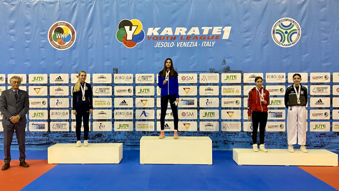 KSENIYA DRONCHANKA – ZŁOTĄ MEDALISTKĄ – YOUTH LEAGUE – VENICE 2021