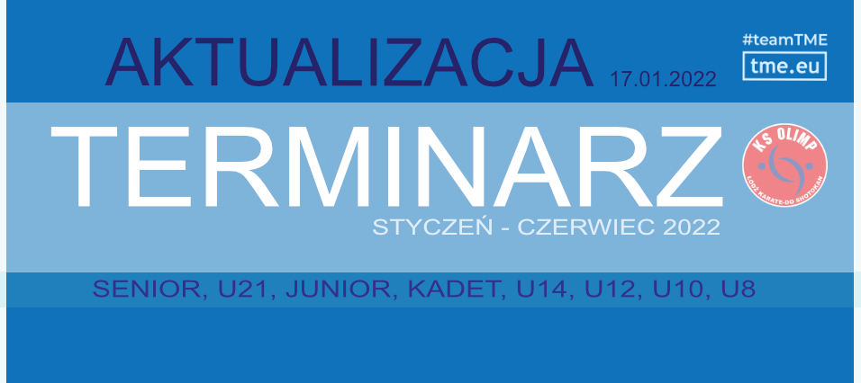 AKTUALIZACJA KALENDARZA – stan na 17.01.2022