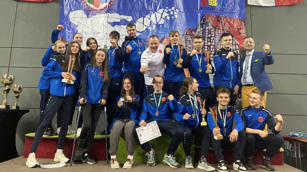 OLIMP ŁÓDŻ nr 1 W KUMITE – CENTRAL EUROPE OPEN BYDGOSZCZ 2022