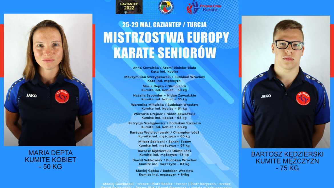 MISTRZOSTWA EUROPY SENIORÓW GAZIANTEP 2022