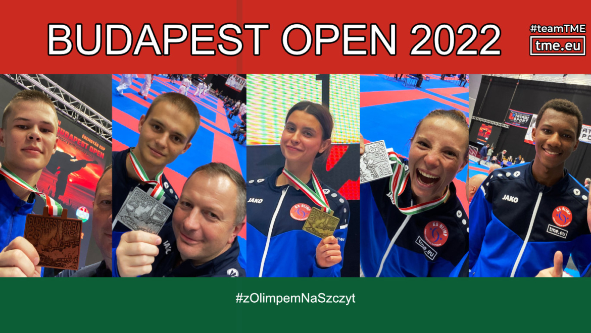ŚWIETNY POCZATEK SEZONU W BUDAPESZCIE – 7 MEDALI OLIMPU ŁÓDŹ