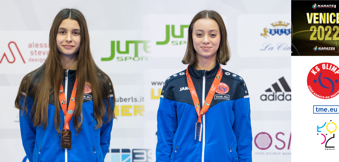 DOPIERALSKA I DRONCHANKA Z MEDALAMI YOUTH LEAGUE – VENICE 2022