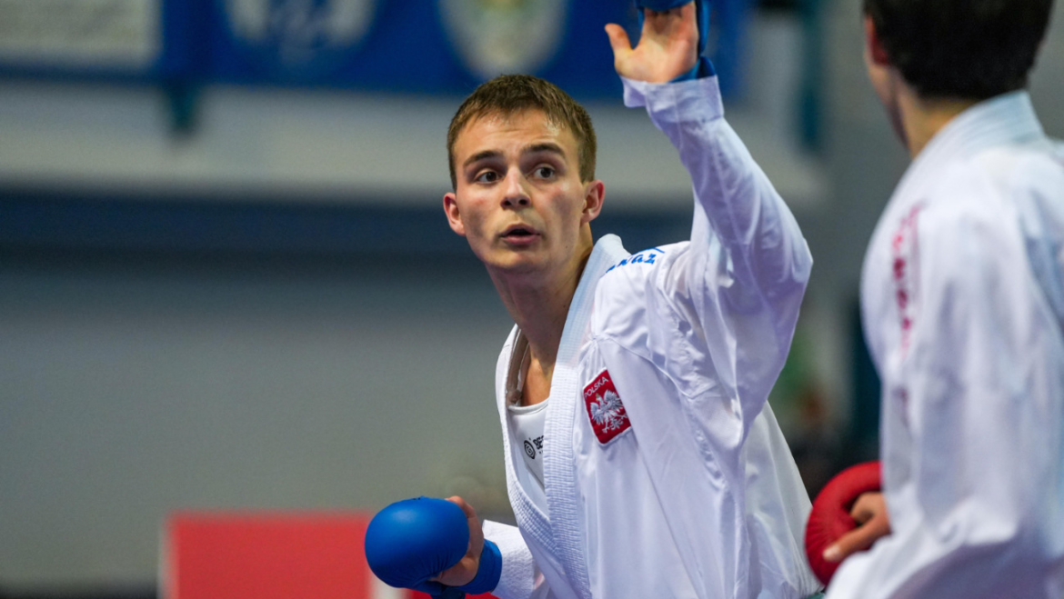 DOMINIK DZIUDA WICEMISTRZEM EUROPY W KARATE – LARNAKA 2023 !!