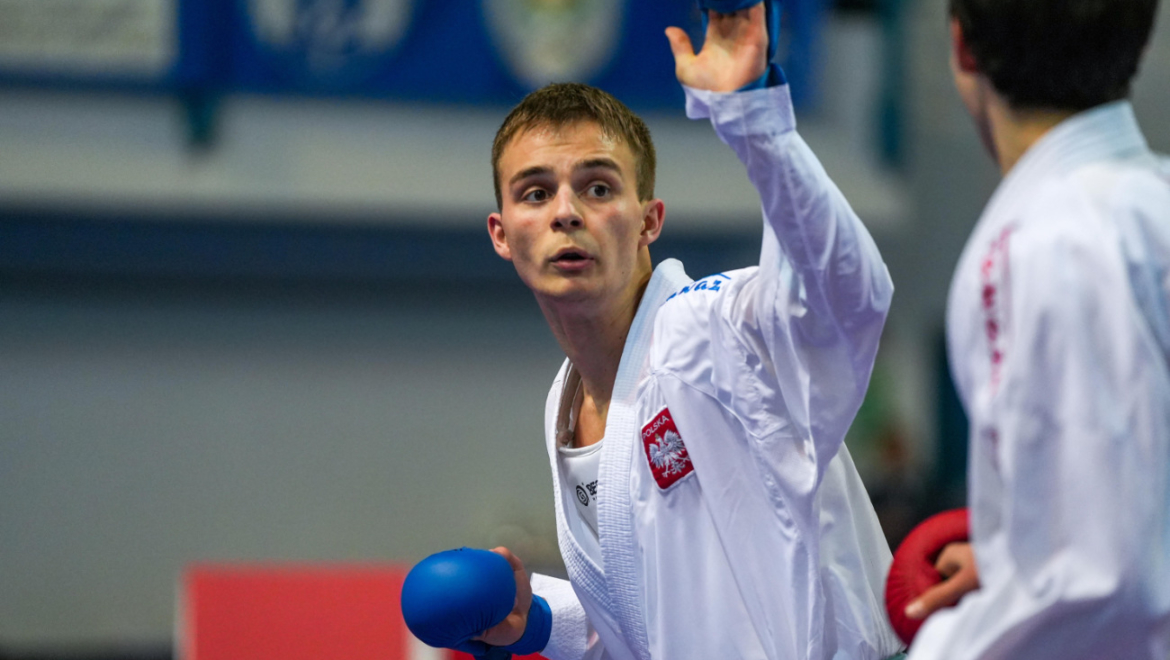 DOMINIK DZIUDA WICEMISTRZEM EUROPY W KARATE – LARNAKA 2023 !!