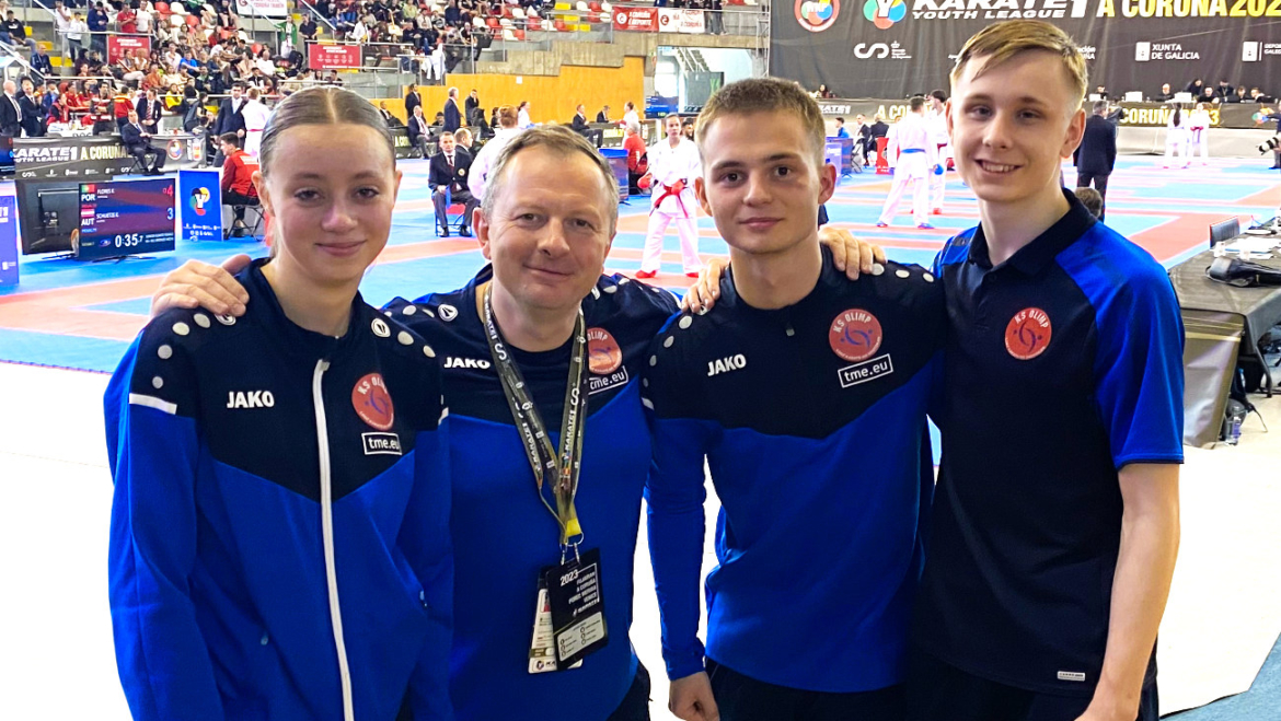 ĆWIERĆFINAŁY DZIUDY I MILSKIEGO, 9 MIEJSCE DOPIERALSKIEJ – YOUTH LEAGUE LA CORUNA 2023