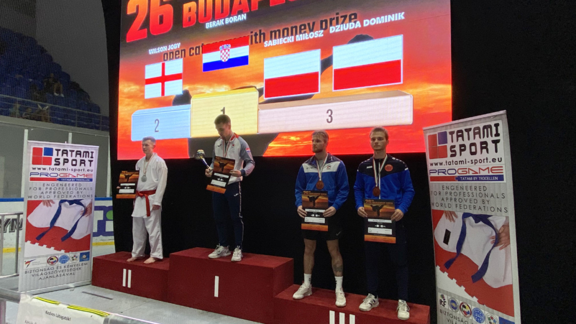 BRĄZOWY MEDAL DOMINIKA DZIUDY, PIĄTY KRZYSZTOF SZEWCZYK – BUDAPEST OPEN 2023