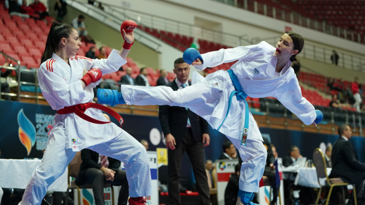 DOBRY START KSENIYI DRONCHANKI – MISTRZOSTWA ŚWIATA SENIORÓW – BUDAPESZT 2023