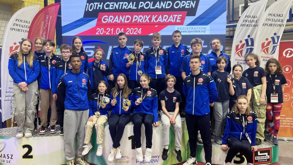 NAJLEPSZY POLSKI KLUB W KLASYFIKACJI GENERALNEJ – X CENTRAL POLAND OPEN PLESZEW 2024