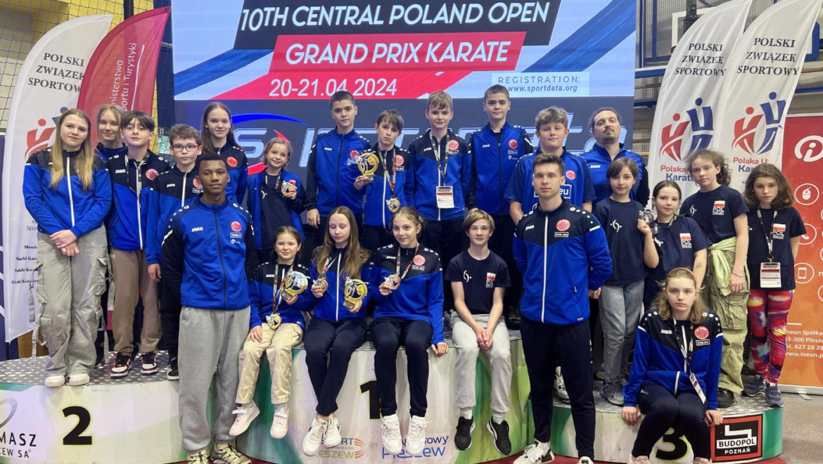 NAJLEPSZY POLSKI KLUB W KLASYFIKACJI GENERALNEJ – X CENTRAL POLAND OPEN PLESZEW 2024