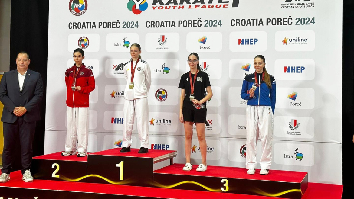 BRĄZOWY MEDAL NIKOLI SZUBY – YOUTH LEAGUE – POREĆ 2024