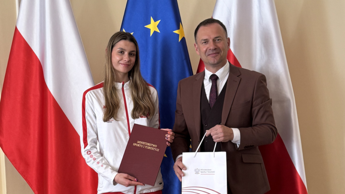 Kseniya Dronchanka w Ministerstwie Sportu i Turystyki