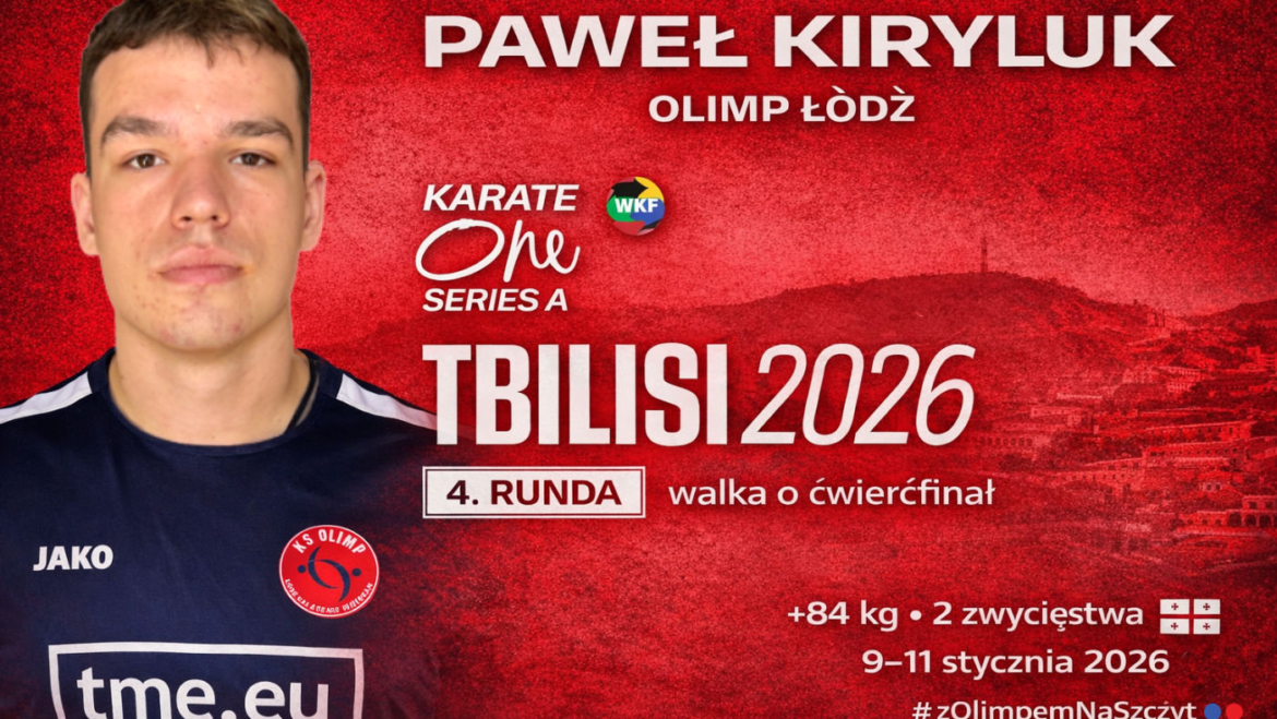 4 runda Pawła Kiryluka – Karate One Series A Tbilisi 2026